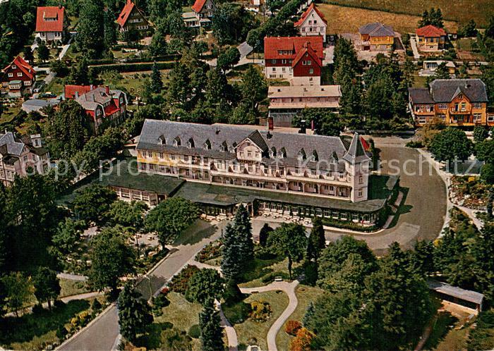 Hahnenklee-Bockswiese Harz Fliegeraufnahme Hotel Hahnenkleer Hof