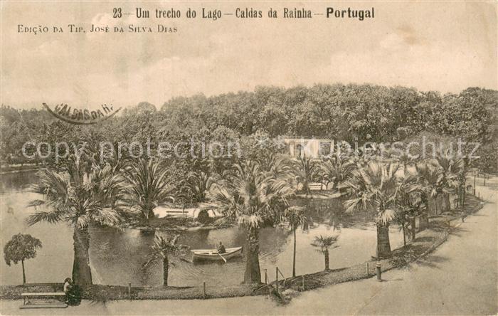 Caldas Da Rainha PT Um trecho do Lago