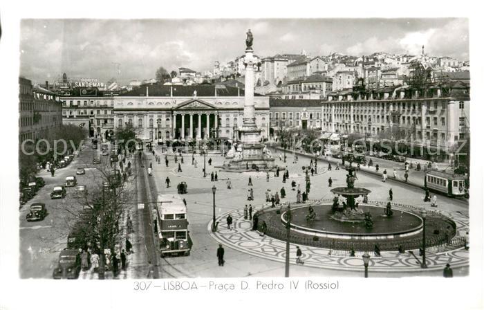Lisboa Praca D Pedro 4 m. Strassenbahn