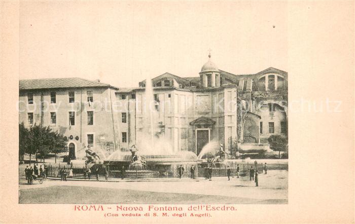 Roma  Rom IT Nuova Fonana dell'Esedra