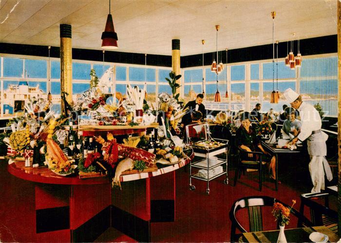 Travemuende Ostseebad Restaurant Skandinavia am Skandinavien Kai