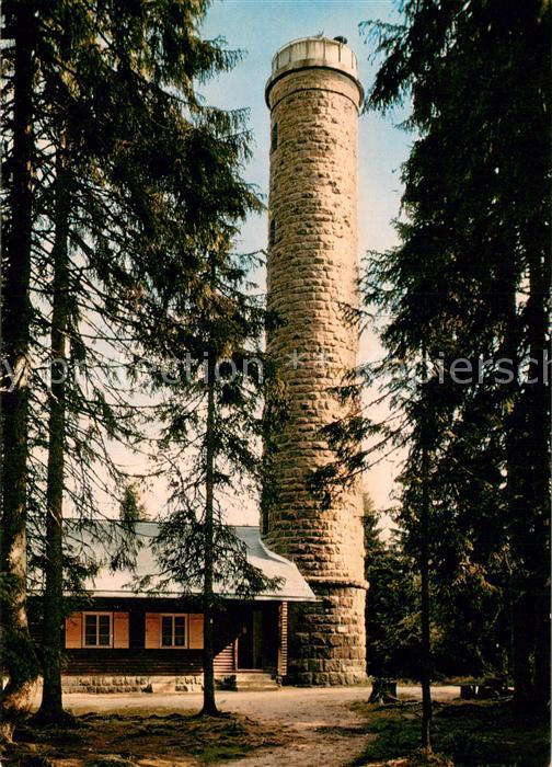 Triberg Stoecklewaldturm mit Rasthaus
