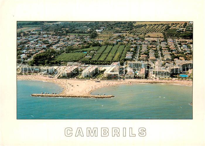 Cambrils Costa Dorada ES La Estrella de Cambrils a la Llosa Fliegeraufnahme