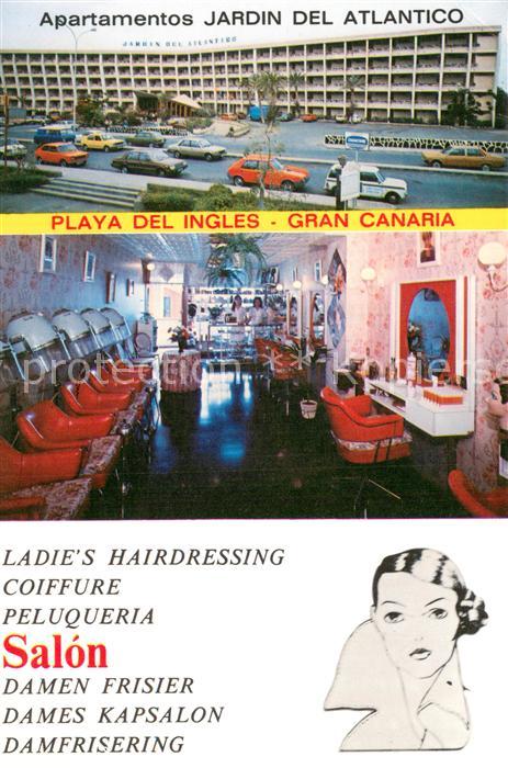 Playa del Ingles Gran Canaria ES Apartamentos Jardin del Atlantico Frisiersalon