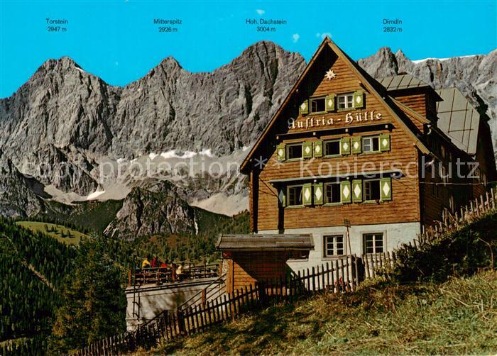 Ramsau Dachstein Steiermark Austria Huette Dachsteinwand