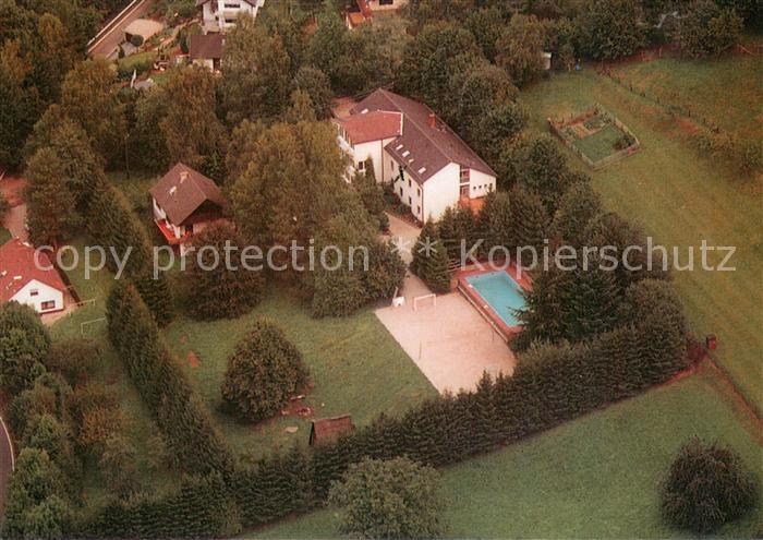 Heiligkreuzsteinach Ferienkolonie St Georg Fliegeraufnahme