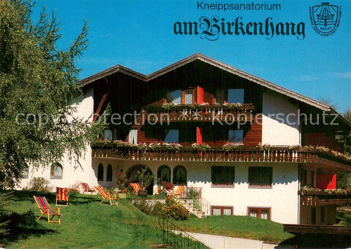 Langenwang Fischen Kneippsanatorium am Birkenhang