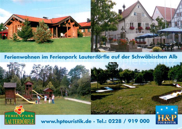 Hayingen Reutlingen Ferienpark Lauterdoerfle Spielplatz Minigolfanlage