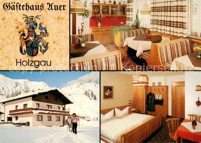 Holzgau Gaestehaus Auer Gaststube Zimmer