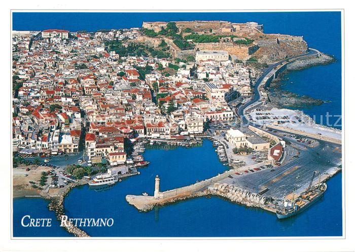 Rethymno Kreta Fliegeraufnahme