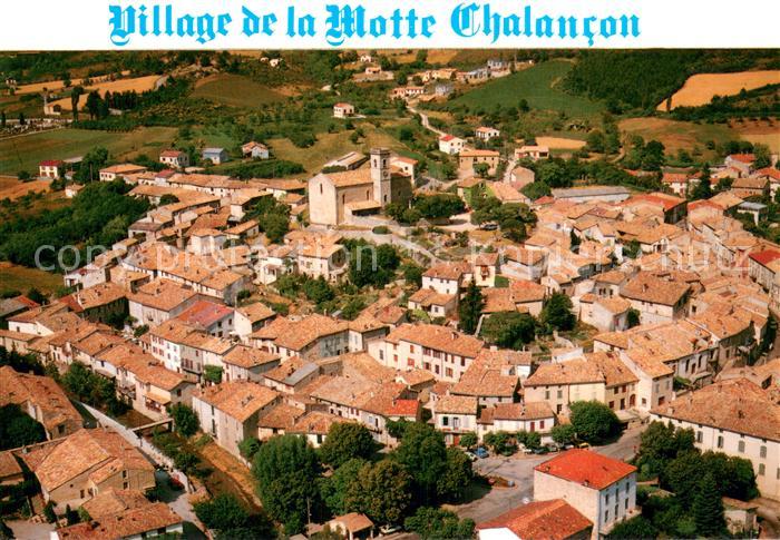La Motte-Chalancon Village Vue aerienne