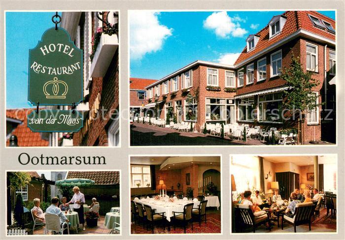 Ootmarsum NL Hotel Restaurant van der Maas Gastraeume Terrasse