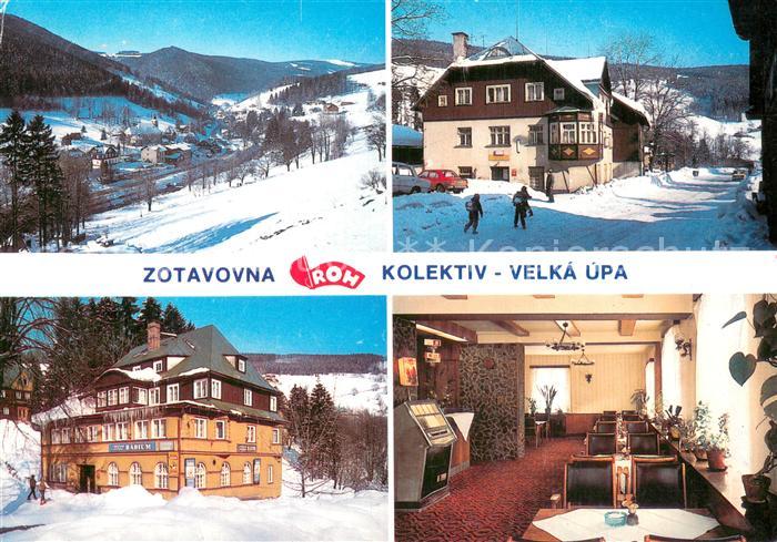Pec pod Snezkou CZ Zotavovna ROH Kolektiv a kavarna Radium Velka Upa