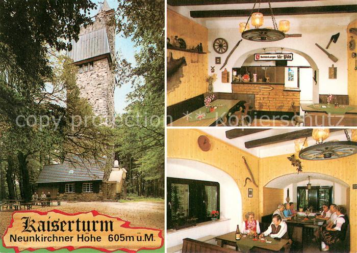 Neunkirchen Odenwald Neunkirchner Hoehe Gaststaette Im Kaiserturm Gastraeume
