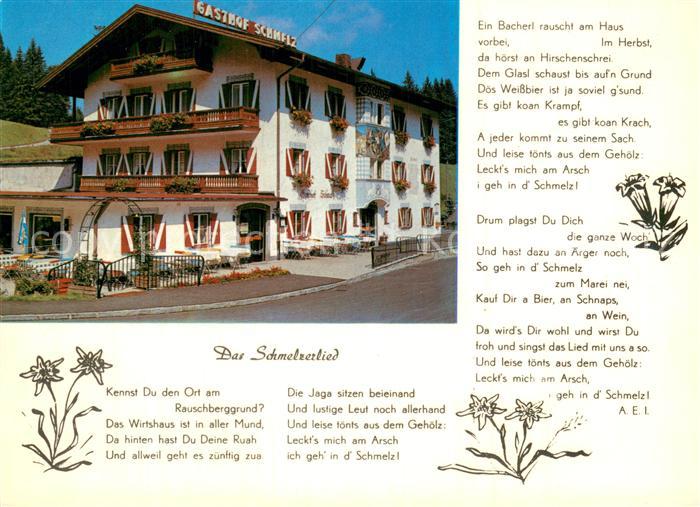 Inzell Traunstein Bayern Gasthof Schmelz