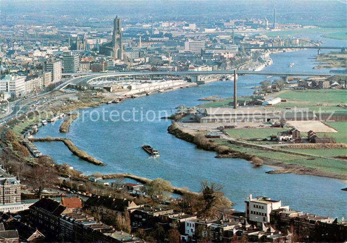 Arnhem Arnheim NL Nelson Mandelabrug Fliegeraufnahme