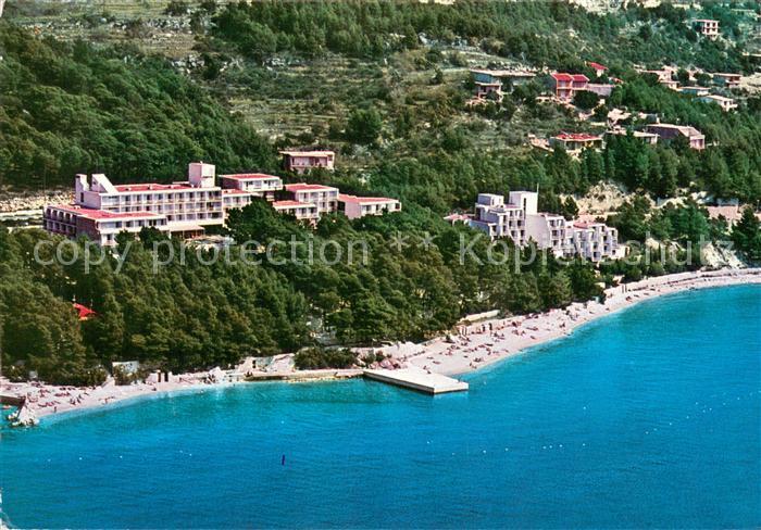 Brela Croatia Hotel Berulia Fliegeraufnahme