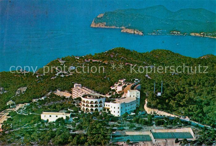 Paguera Mallorca Islas Baleares ES Hotel Club Galatzo Fliegeraufnahme