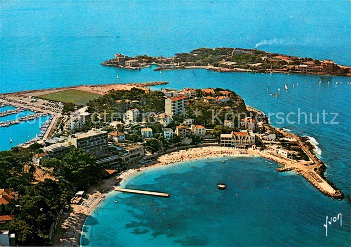 Bandol 83-sur-Mer Vue Generale et l Ile de Bendor vue aérienne