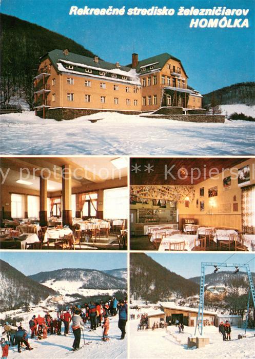 Homolka CZ Rekreacne stredisko zelezniciarov Jedalen Bufet Partizan Strazovske v
