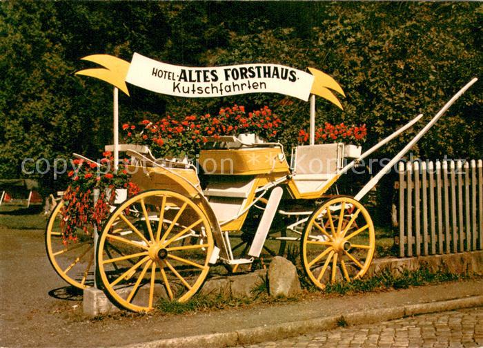 Kamschlacken Hotel Altes Forsthaus Kutschfahrten