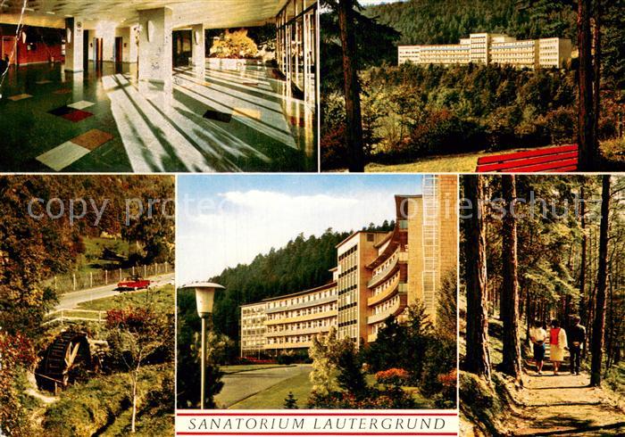 Schwabthal Sanatorium Lautergrund Waldweg