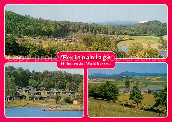 Hohenroda Hessen Ferienanlage Ferienhaeuser Bungalows Landschaftspanorama