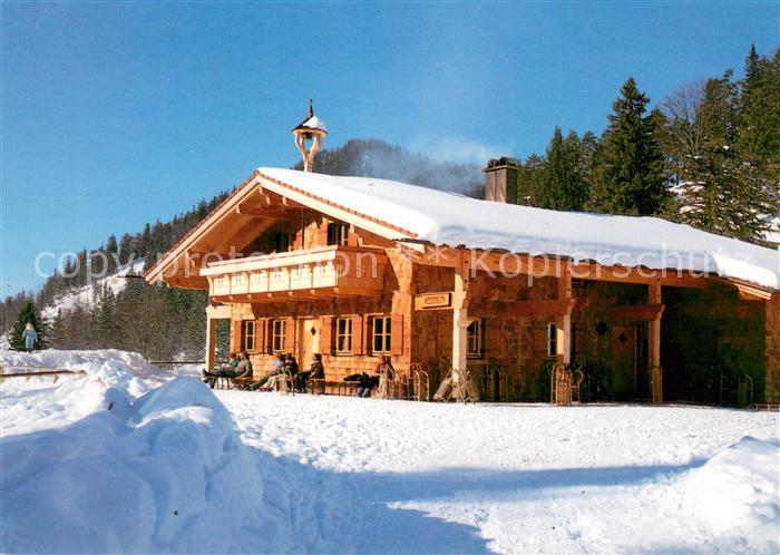 Fuessen Allgaeu Salober Alpe im Winter Allgaeuer Alpen