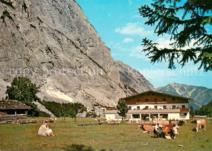Pertisau Achensee Alpengasthof Gramai Alm Karwendelgebirge