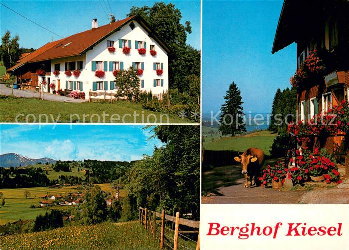 Niedersonthofen Berghof Kiesel Landschaftspanorama