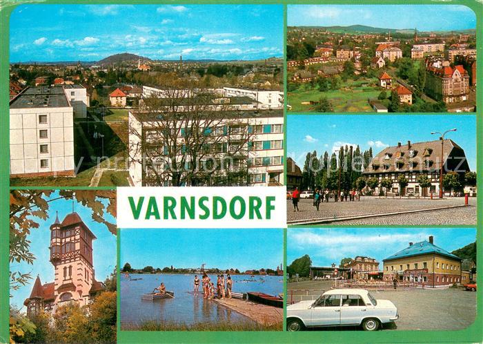 Varnsdorf Celkove pohledy Stred mesta Restaurace Hradek Koupaliste Hranicni prec