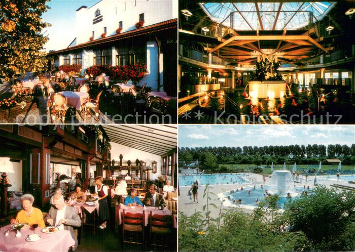 Bad Birnbach Kurhotel Hofmark Restaurant Rottal-Therme Freibad