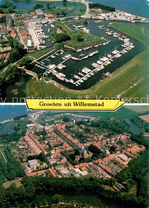 Willemstad NL Hafen Stadtzentrum