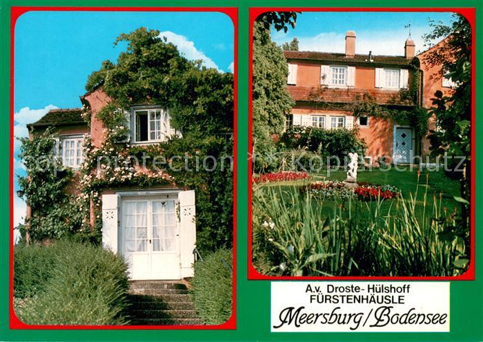 Meersburg Bodensee Fuerstenhaeusle Dichterin Annette von Droste-Huelshoff Museum