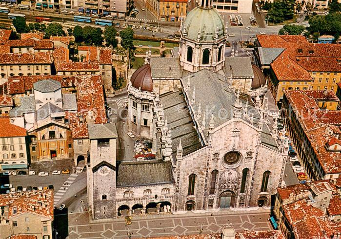 Como Lago di Como Il Duomo visto dall aereo