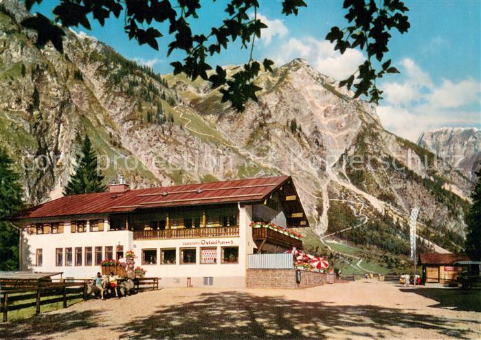 Oberstdorf Berggasthof Oytalhaus Allgaeuer Alpen