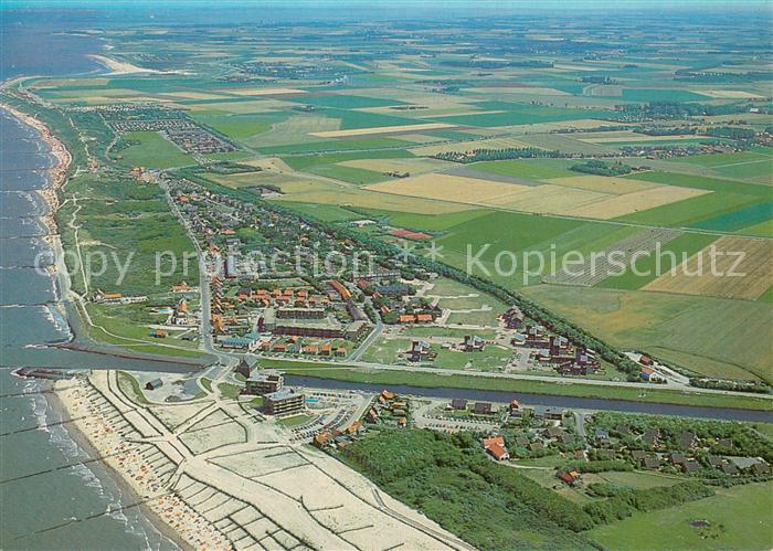 Cadzand Zeeland NL Fliegeraufnahme