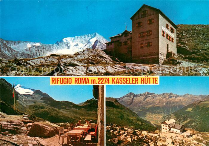 Sand Taufers Suedtirol IT Rifugio Roma Kasseler Huette Riesenferner Gruppe