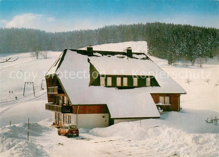Fischbach Schluchsee Appartement Gaestehaus Talblick Winter im Schwarzwald
