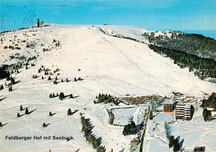 Feldberg 1450m Schwarzwald Hotel Feldberger Hof am Seebuck Fliegeraufnahme