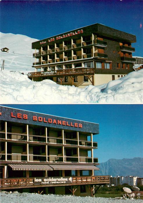 La Toussuire 73 Savoie Hotel Restaurant Les Soldanelles