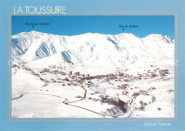 La Toussuire 73 Savoie Wintersportplatz Französische Alpen