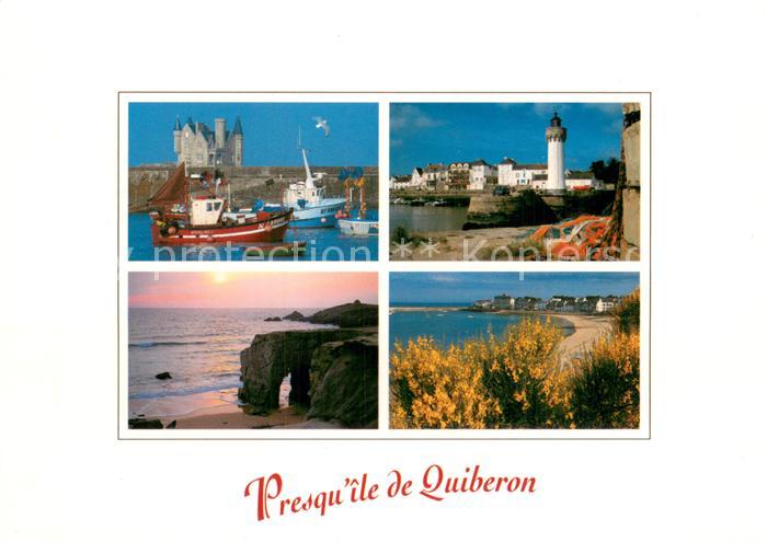 Quiberon 56 Hafen Leuchtturm Panorama