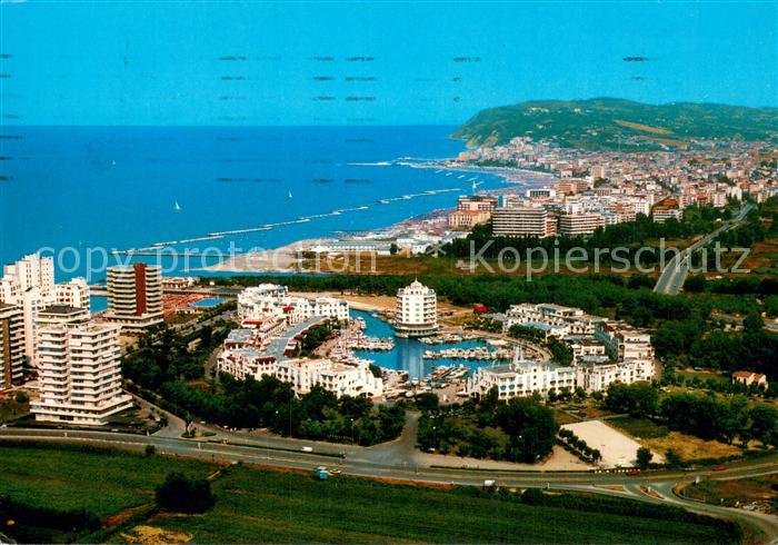 Cattolica  Provincia Rimini IT Vista aerea da Portoverde