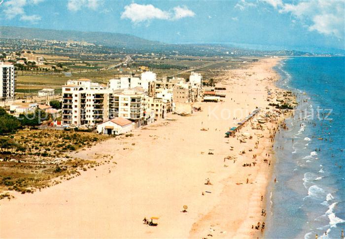 Torredembarra Tarragones ES Vista aerea un detalle de la playa