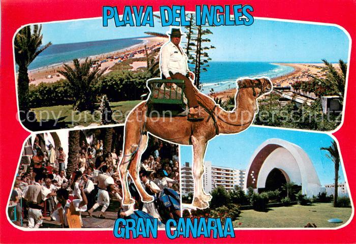 Playa del Ingles Gran Canaria ES Vista parcial