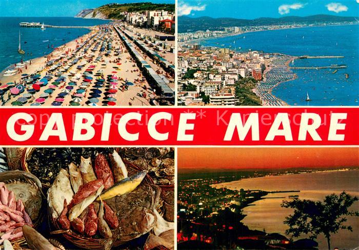 Gabicce Mare IT Strandpartien