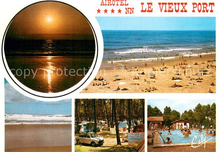 Messanges 40 Landes Le vieux Port Airotel Caravaning Pool