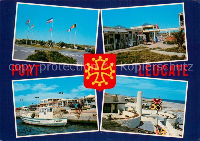 Port Leucate 11 Le rond point Le centre commercial