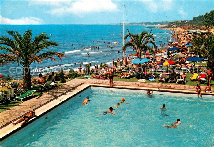 Marbella Andalucia Playa de la Fontanilla Piscina